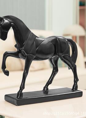 厂家直销骏马奔腾居摆件客
