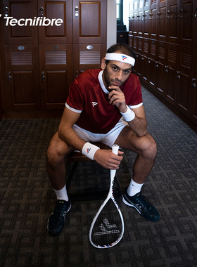 Tecnifibre泰尼飞 专业全碳壁球拍Carboflex Xtop签名版125 V2