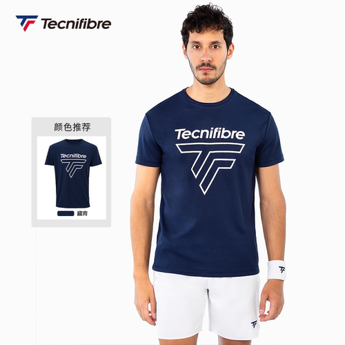 Tecnifibre泰尼飞男圆领T恤网球