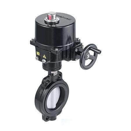霍尼韦尔电动蝶阀V4BFW16-080U+OM-P1-E