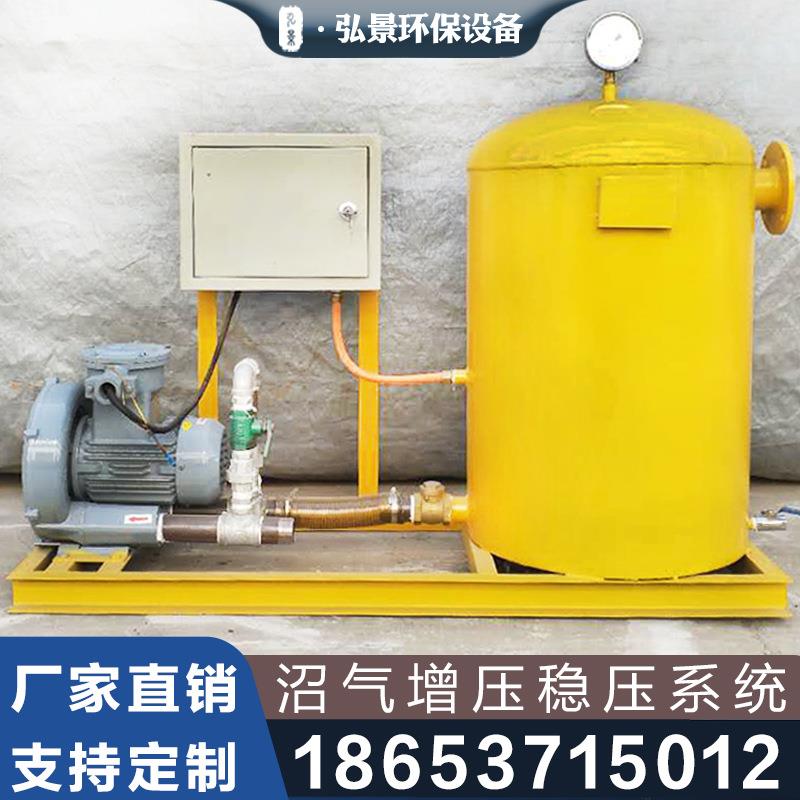 有机肥厂专用沼气增压稳压系统设备 配套沼气恒压站增压风机