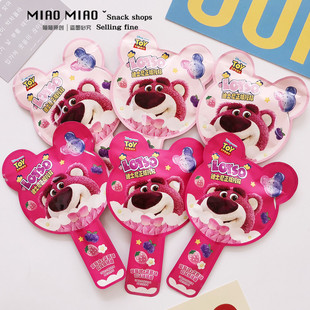 草莓熊迪士尼双味棒棒糖异型袋散装 糖果零食回礼喜糖生日宴伴手礼