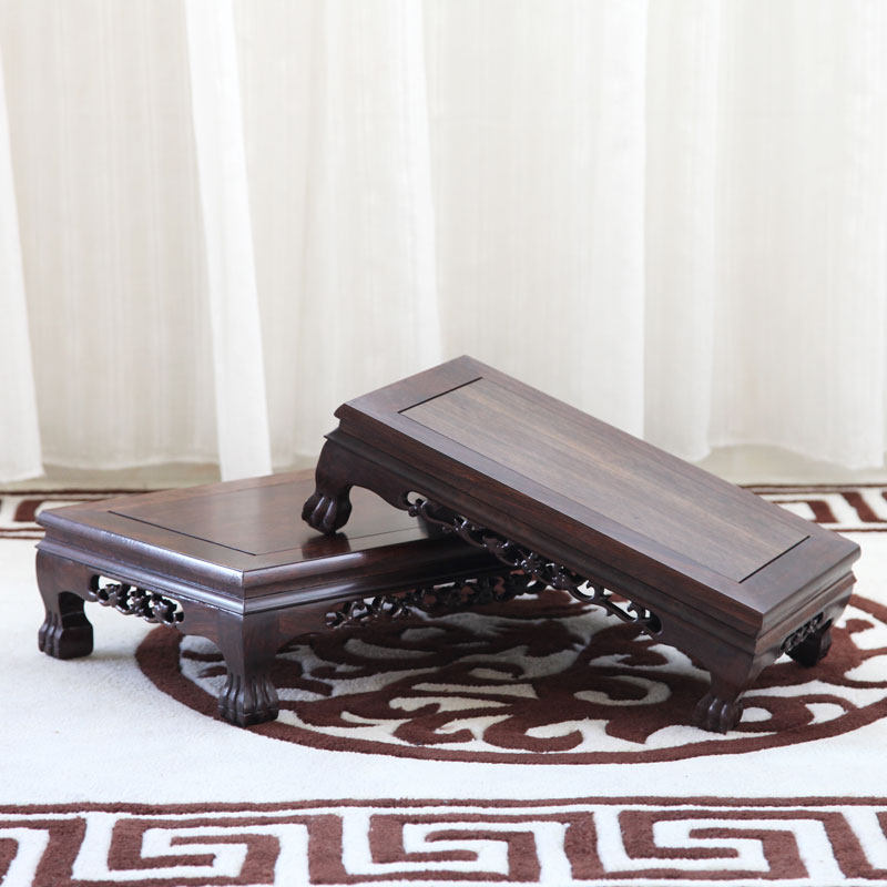 红木炕桌黑檀木地桌实木炕几长方形小炕桌飘窗桌子矮桌榻榻米地桌