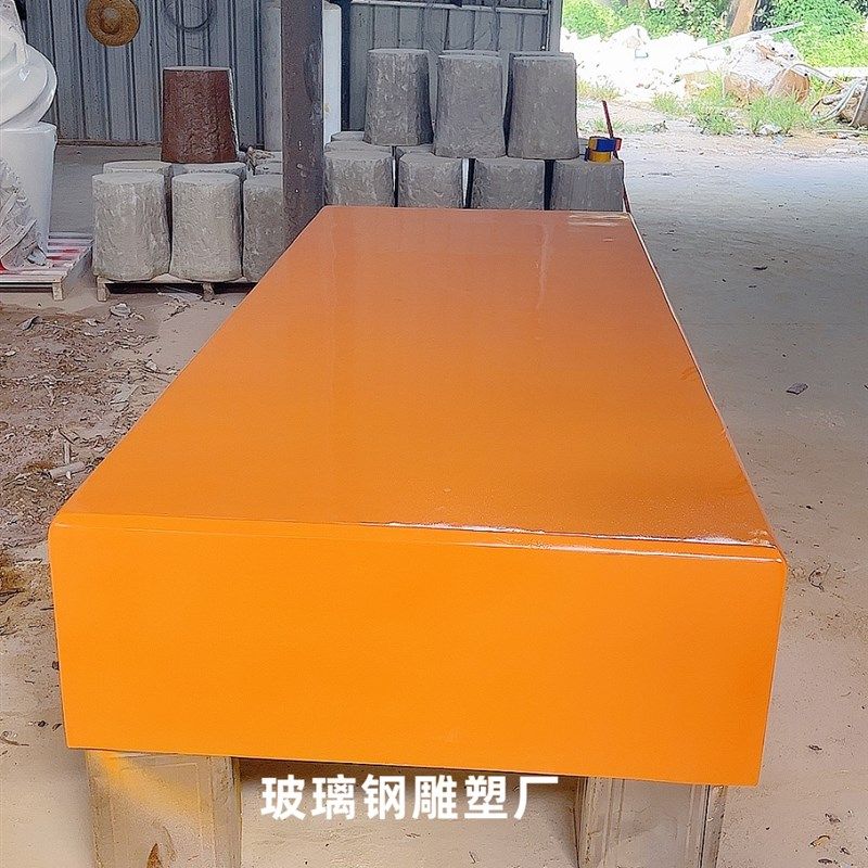 商场长椅雕塑玻璃钢户外景观广场座椅定制商业美陈休闲椅学校登子