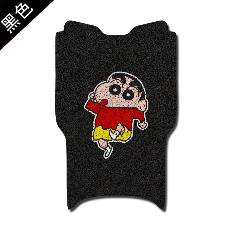 适用于绿能云海电动车脚垫 绿能TDT022Z卡通丝圈脚踏垫防水防滑