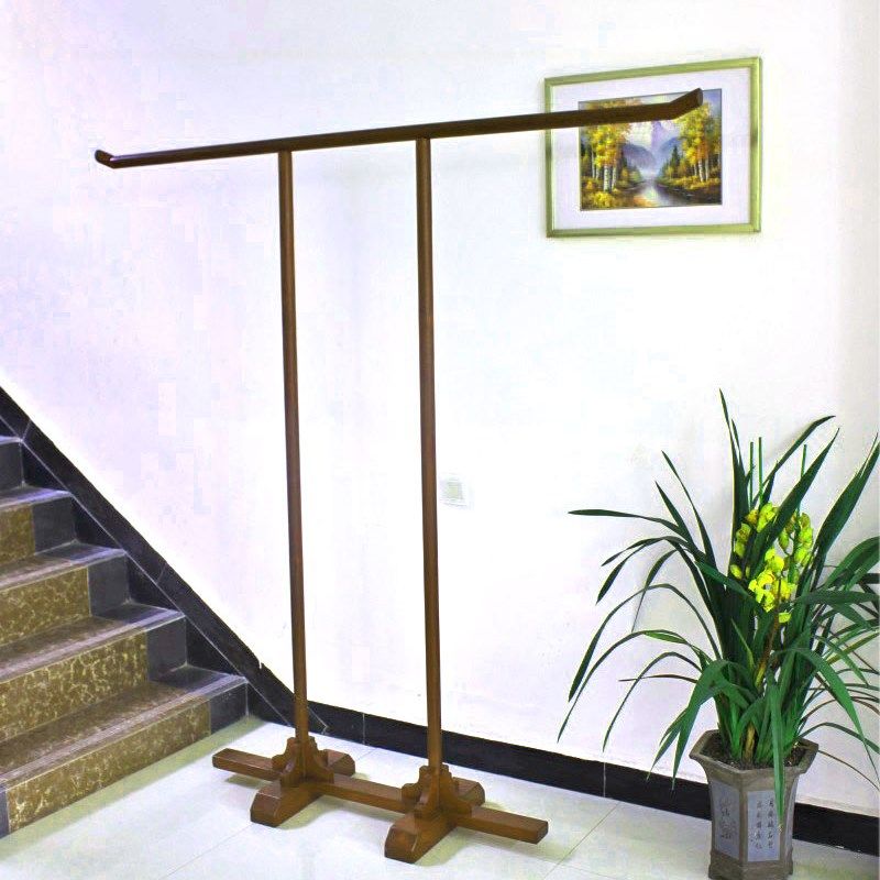 汉服架子和服展示架落地新中式禅意挂衣架日式复古酒店民俗衣帽架