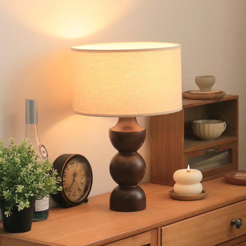 法式中古葫芦灯客厅沙发旁轻奢高端复古台灯主卧室床头柜氛围装饰