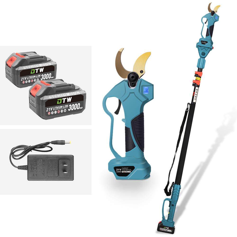 6.5高枝剪8寸高枝锯伸缩高空剪电动无刷修枝剪锯加长高枝粗枝E18