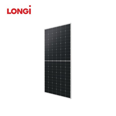 LONGI隆基单晶硅光伏板550光伏组件555W太阳能发电光伏板原厂发货