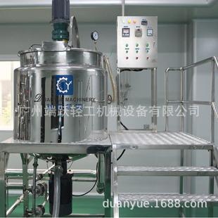 不锈钢洗发水搅拌锅加热均质搅拌锅三层不锈钢液洗均质搅拌锅