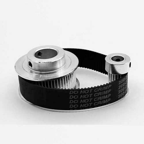 2GT皮带轮GT2M同步皮带轮套件60齿20齿1:3减速比机械传动带宽15mm