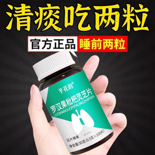罗汉果枇杷清咳肺嗽咽化喉痰咙咳炎养生肺润肺化痰清肺