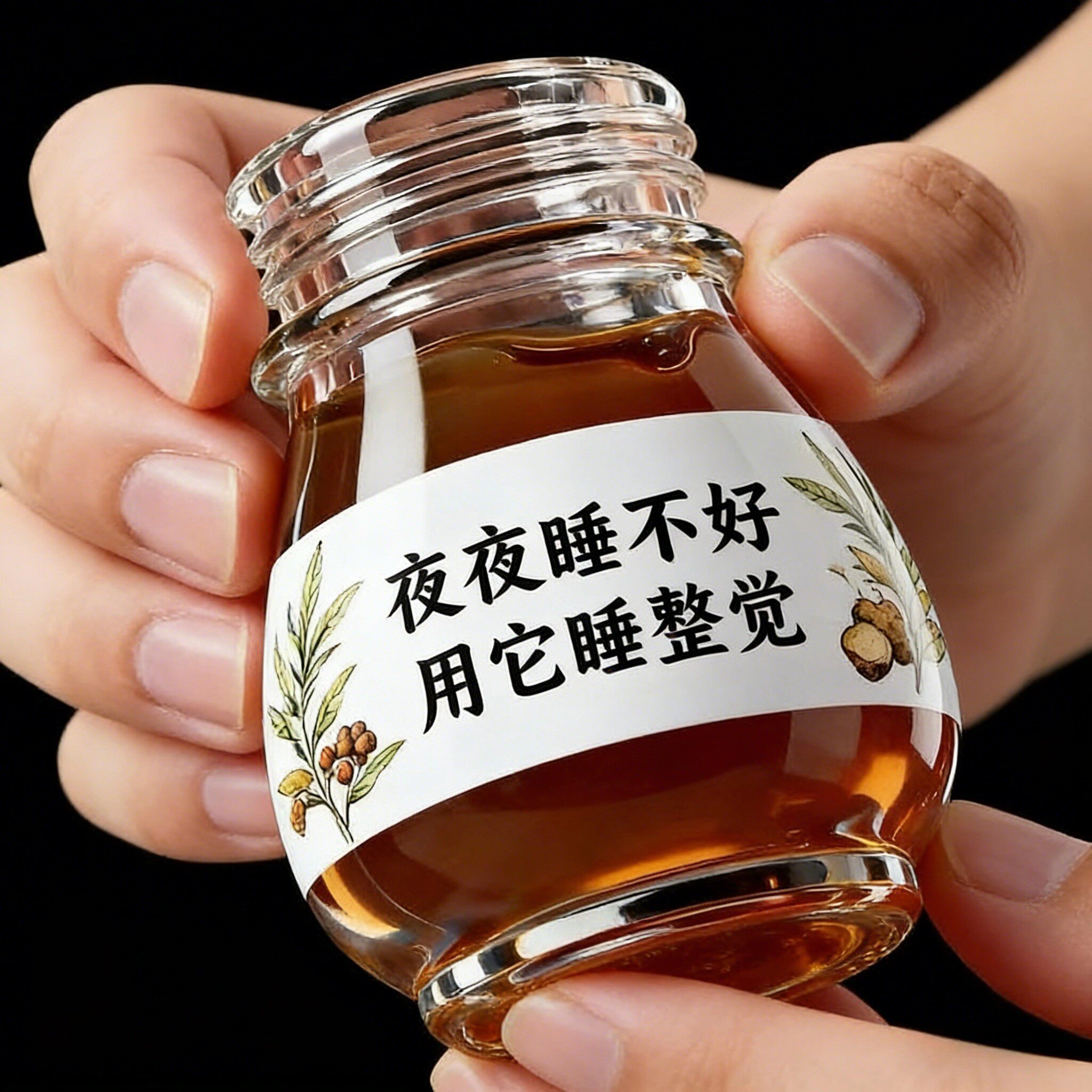 【整晚睡的香】睡前一粒睡不着眠胡思乱想梦养魂安神片助睡眠正品