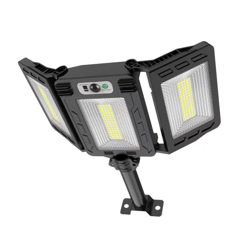 新款太阳能路灯 人体感应遥控室外庭院壁灯 围墙走廊新农村照明灯