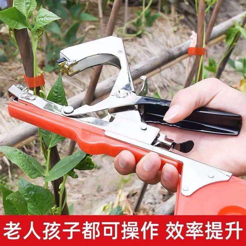 新款番茄西红柿绑枝机绑蔓苗器葡萄捆绑机神器辛苦胶带器黄瓜钉子