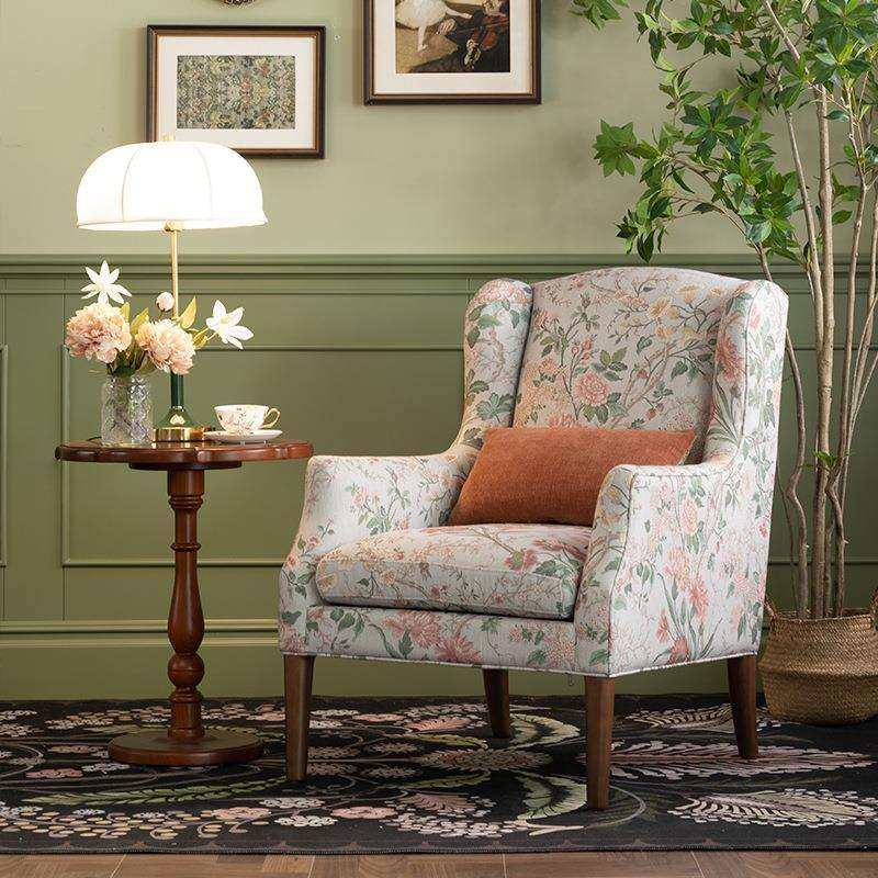 法式复古沙发椅美式实木老虎椅单人沙发客厅阳台休闲椅可,电子元器件市场,其它元器件,淘宝优惠券,粉丝福利购,淘宝优惠卷