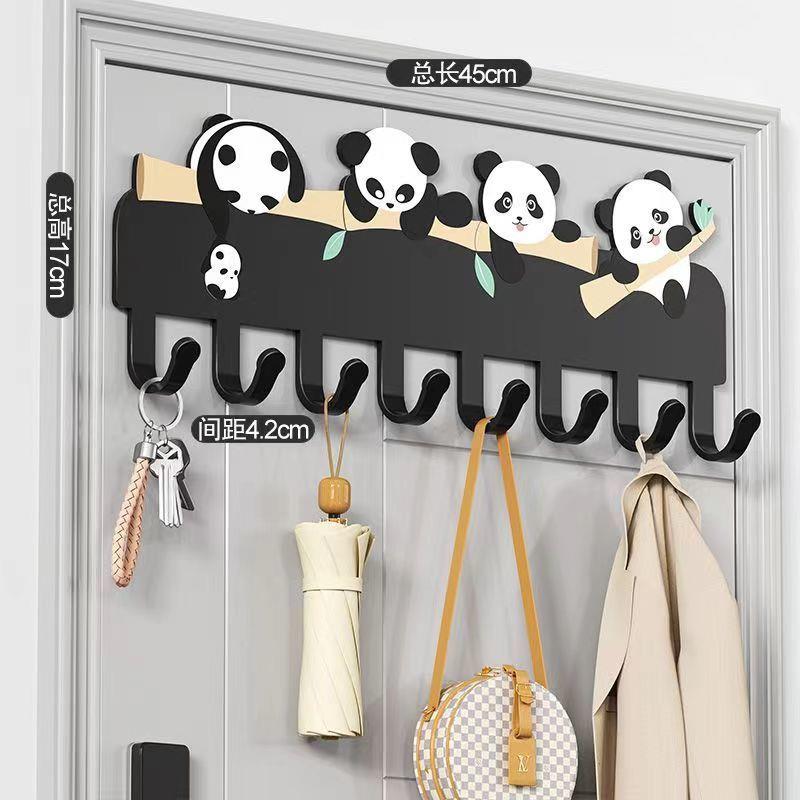 门后磁吸挂钩防盗门入户门挂衣钩冰箱强磁磁吸式大门磁吸收纳 - 封面