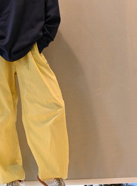 CUBE男女同款紫定行暖黄色休闲攀岩抱石难度户外休闲裤