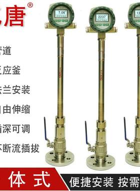 TECH-600在线插拔式PH计变送器PH计防爆铝外壳两线制24VPH计