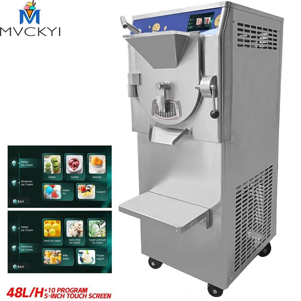 12L商用硬质冰激凌机餐厅大型冰淇淋设备220V源头厂家