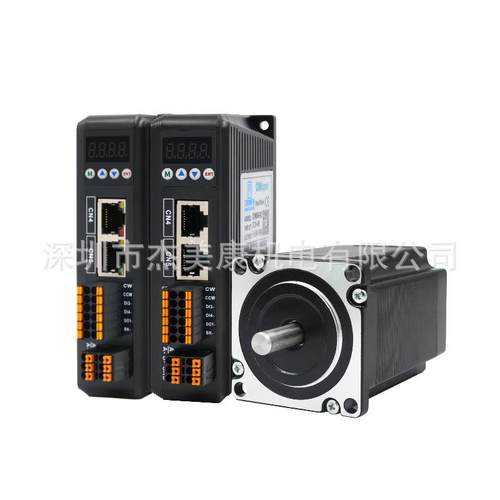 CANopenEtherCAT总线57两相步进电机驱动器套装2.2NM3NM