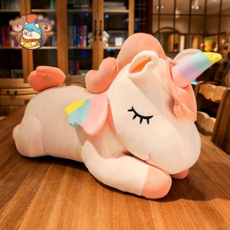 跨境爆款独角兽公仔毛绒玩具可爱玩偶娃娃睡觉抱枕毛绒娃娃批货