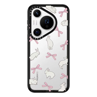 CASHLIN联名赵露思同款森林早报适用华为Pura70Pro手机壳企鹅兔子高级感动漫磁吸创意HUAWEI华强北的FY手机壳