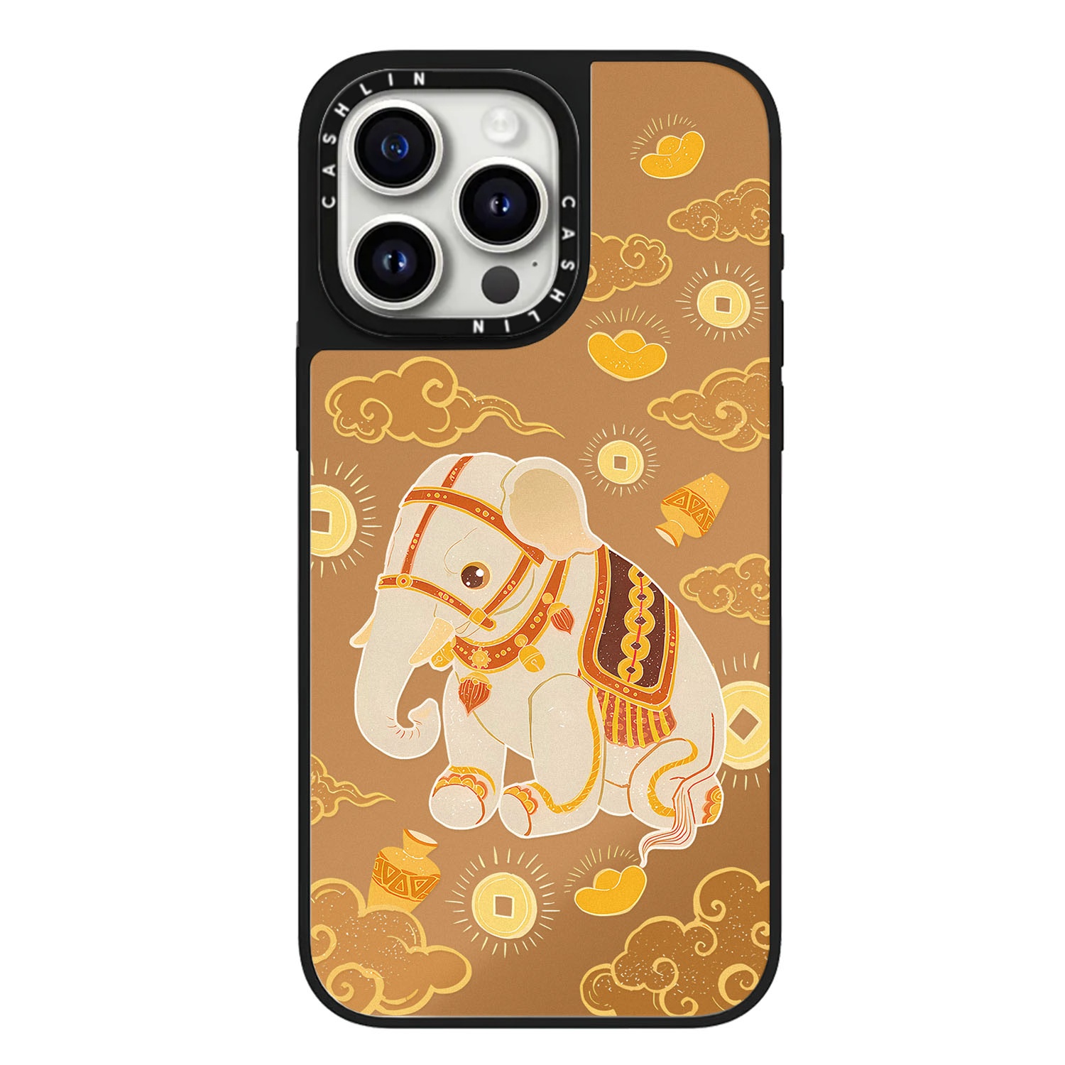 CASHLIN故宫瑞兽呈祥适用于iPhone15ProMax苹果16Pro宫里的世界12明星14同款防摔13保护套11蛇年新年手机壳