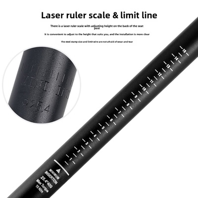 TOOPRE自行车座杆 山地车坐杆27.2 28.6铝合金加长双钉后飘座管