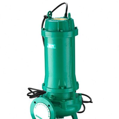新界220V/380V切割式污水泵工业污水潜水泵家用化粪池抽粪排污泵