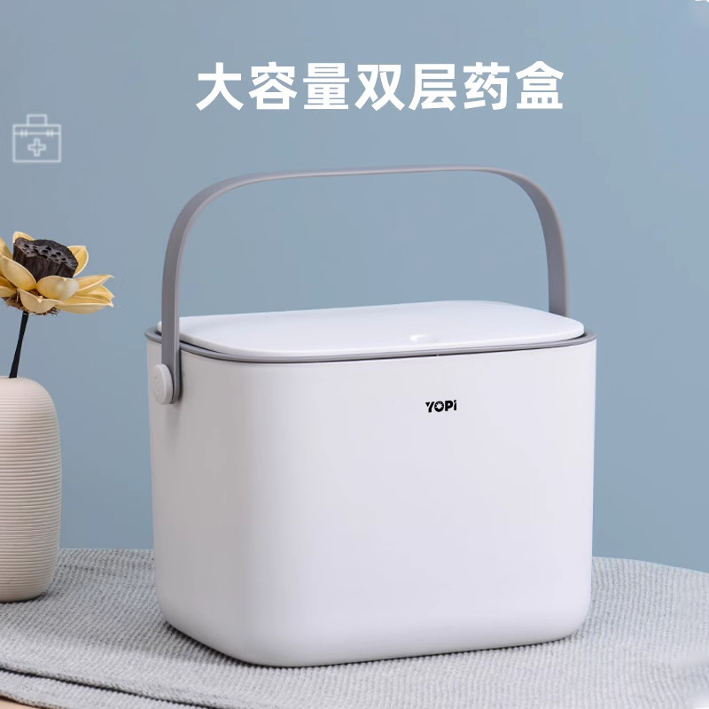 药箱家庭装家用大容量多层医护医疗箱便携式急救箱药品药物收纳盒