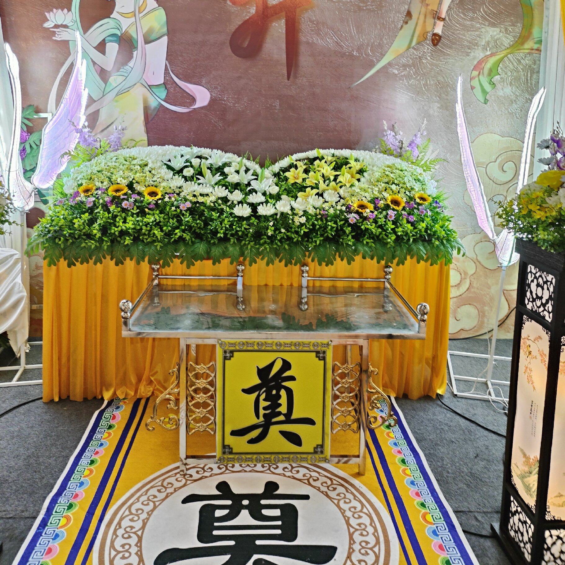 殡葬用品不锈钢折叠供桌定制祭祀桌灵棚孝堂摆祭品供桌台白事道具