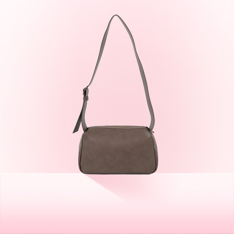 【新品】WEGO双用宽肩带波士顿包女2025新款斜跨单肩通勤包大容量