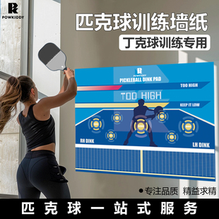 迪维斯匹克球训练器专用墙纸板pickleball丁克纸练习提高击球手感