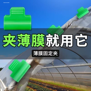 农家大棚菜棚膜固定卡扣园艺塑料薄膜固定神器拱棚专用防风压膜夹