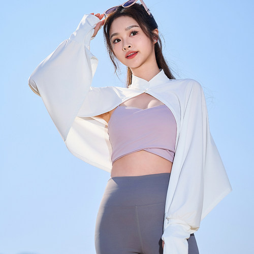 王子路路冰丝防晒披肩女夏季骑行