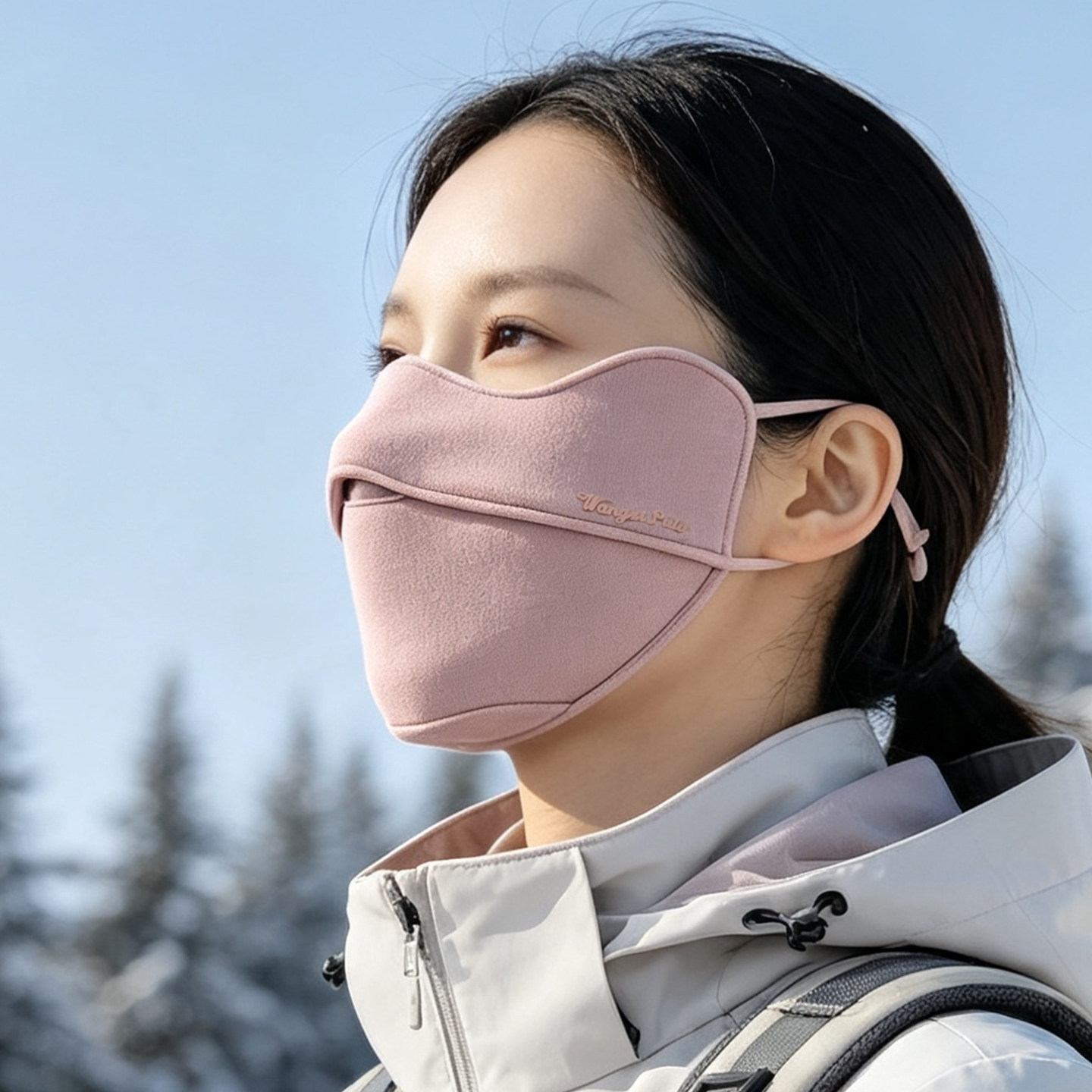 冬季骑行防风保暖护脸面罩女