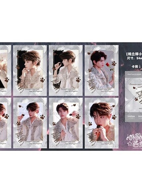 丁禹兮Snackpaper明信片小卡饭制三寸拍立得小卡明信片lomo卡纪念