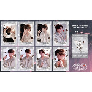 丁禹兮Snackpaper明信片小卡饭制三寸拍立得小卡明信片lomo卡纪念