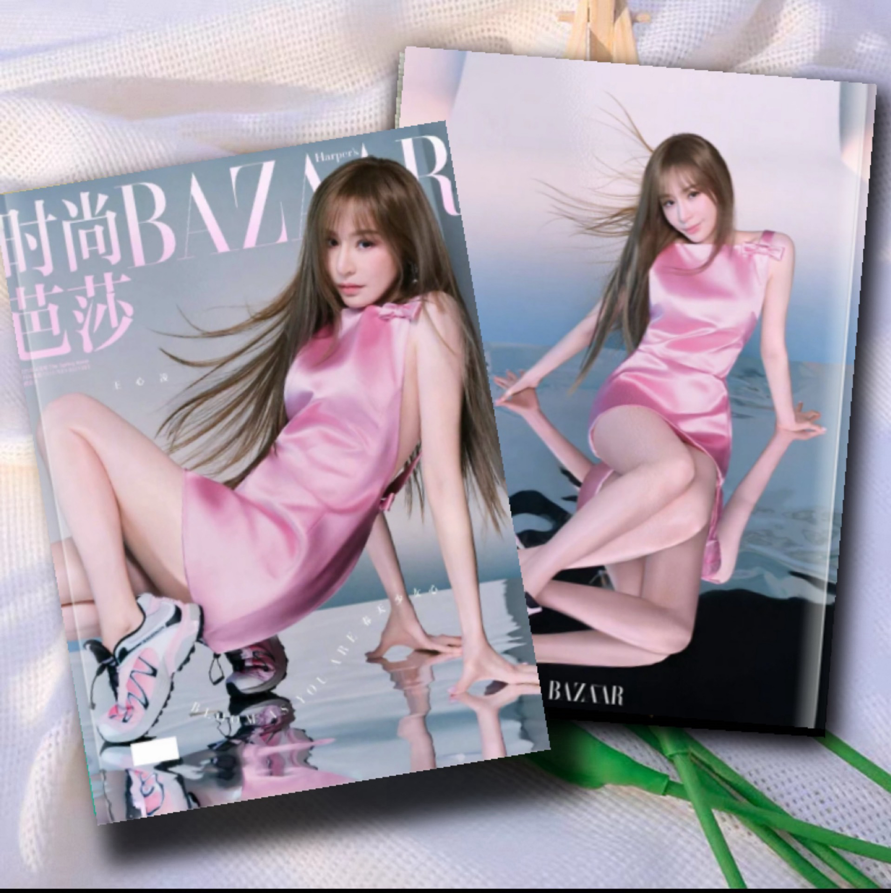 王心凌BAZAAR时尚芭莎杂志2025年封面王心凌演唱会写真画册周边