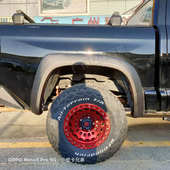 进口坦途轮眉改装 20款 带灯轮眉加宽荔枝纹凸型肌肉轮眉轮弧