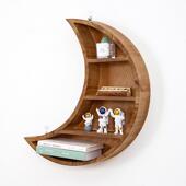 壁挂式 茶架多宝阁墙上置物架茶壶展示架小型 博古架挂墙实木新中式