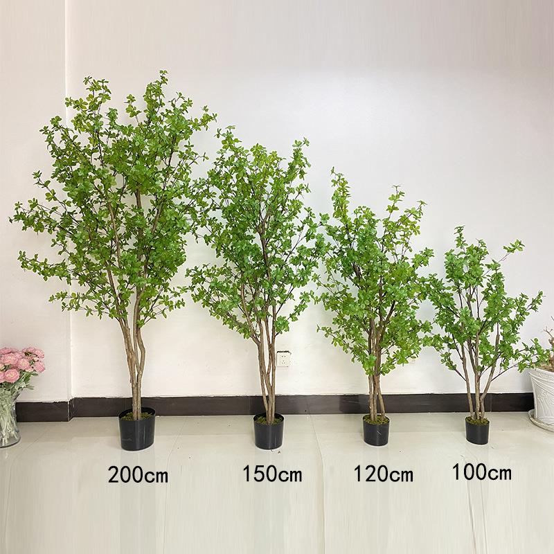 大型仿真树吊钟树马醉木盆景盆栽家居橱窗摆件落地假植物客厅假树