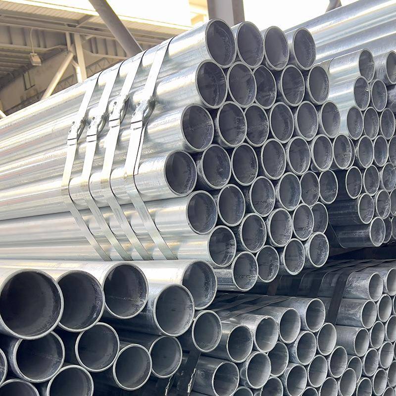 佛山镀锌管厂家sc100钢管水煤气管冷镀锌钢管大棚管3.25mm切割