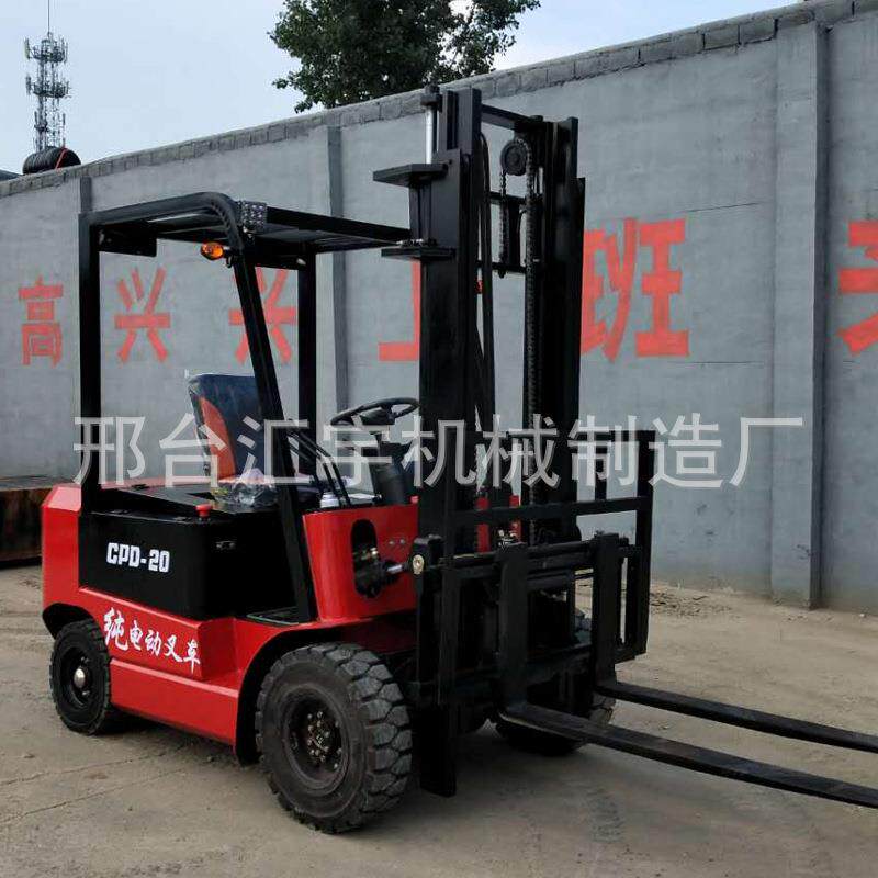 厂家电动叉车1吨2吨座驾式小型电叉车全自动液压升降搬运车