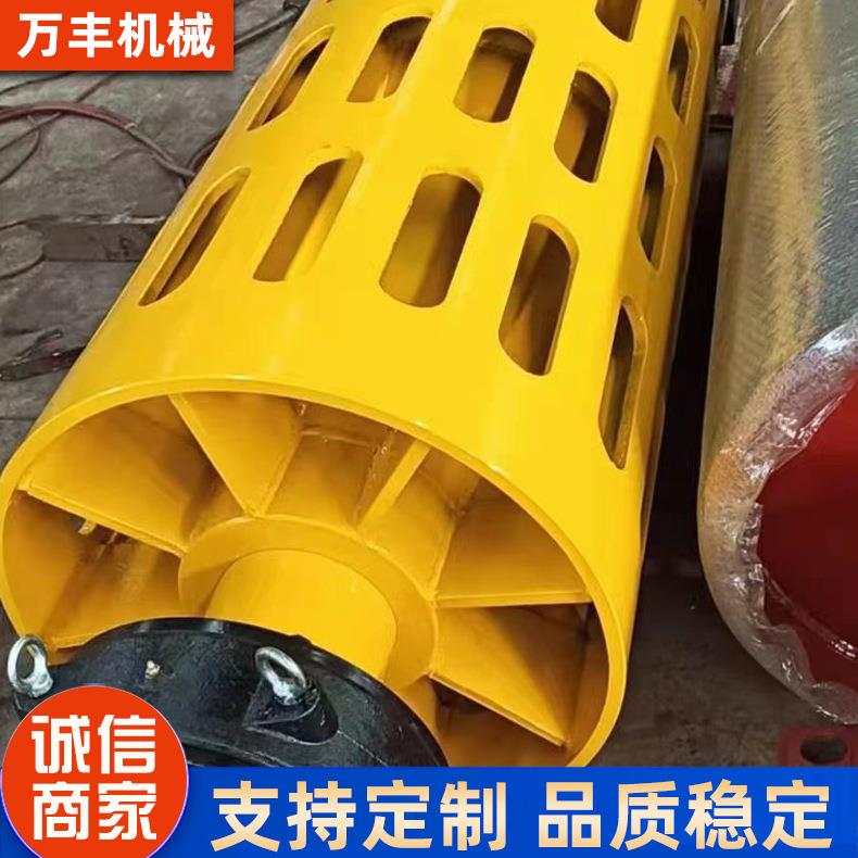 厂家供应矿用改向滚筒传动重型组装滚筒聚氨酯包胶滚筒
