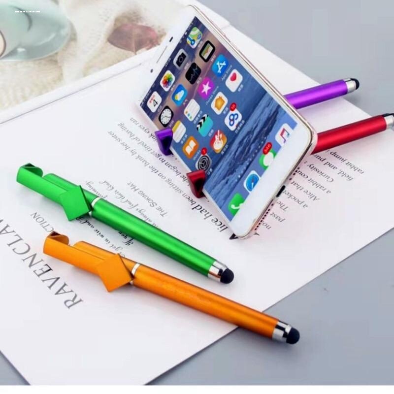 触屏中性笔手机平板触控笔电容笔水笔两用签字笔签名笔广告笔