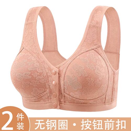 新款中老年文胸胖妈妈内