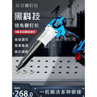 全自动柳钉神器电动铆钉枪不锈钢拉铆枪抽芯拉钉枪工业级源头益欣