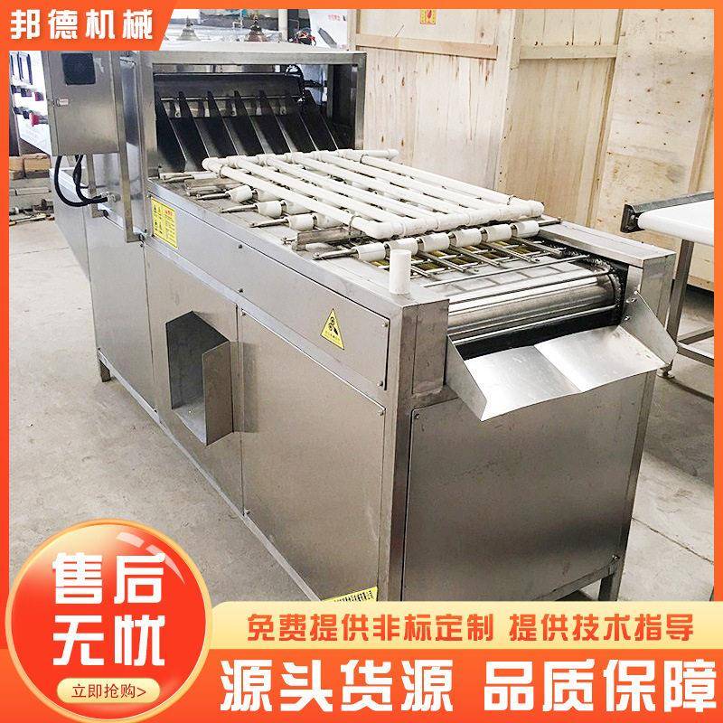 不锈钢鸡蛋剥壳机大型生产设备商用敲蛋机厂家供应多功能全自动